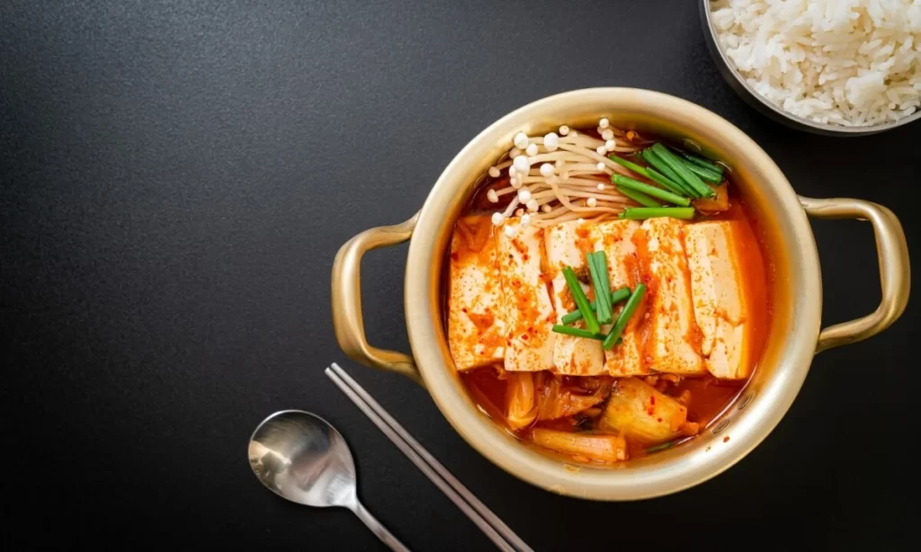 mushroom kimchi jjigae