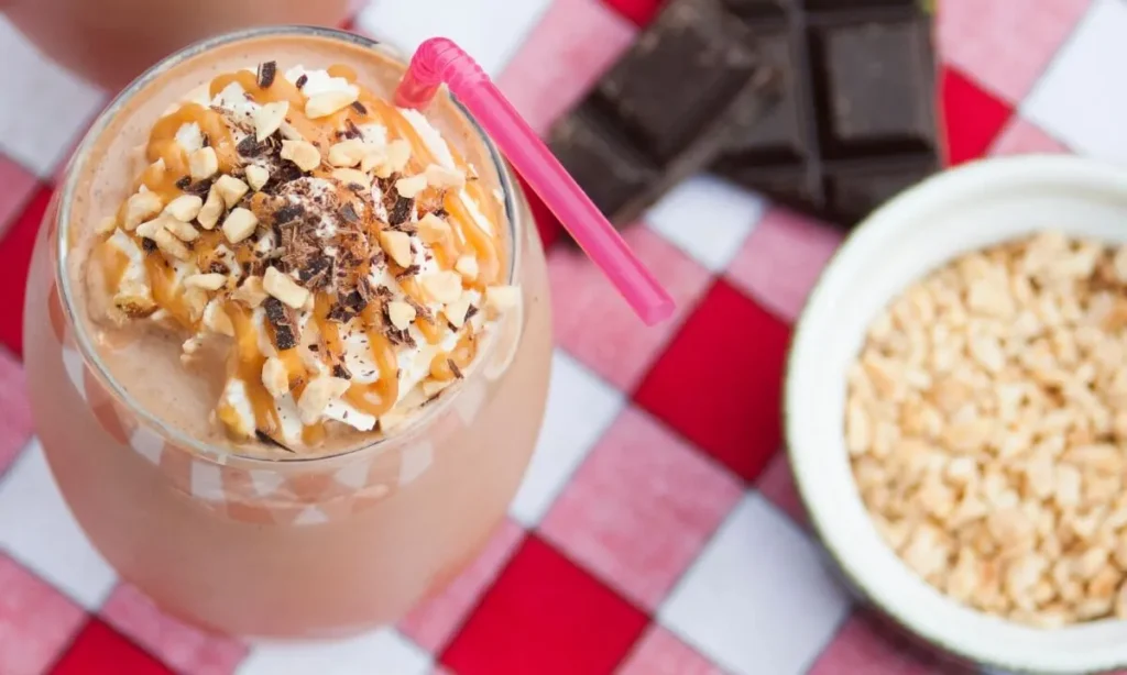 peanut butter milkshake